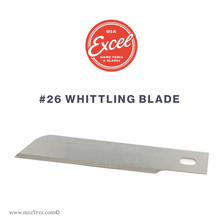 Load image into Gallery viewer, Tools - Excel Blades - #26 Whittling Blade
