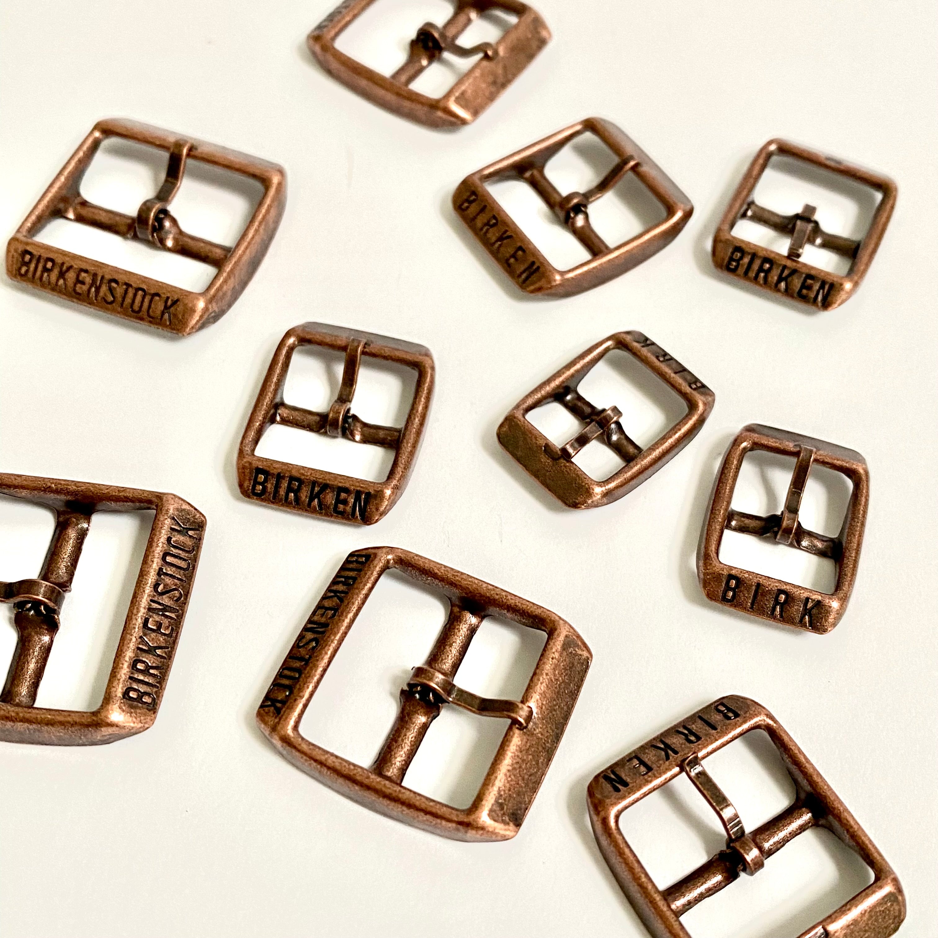 Shoemaking - Birkenstock - Hardware - Buckles - Antique Copper