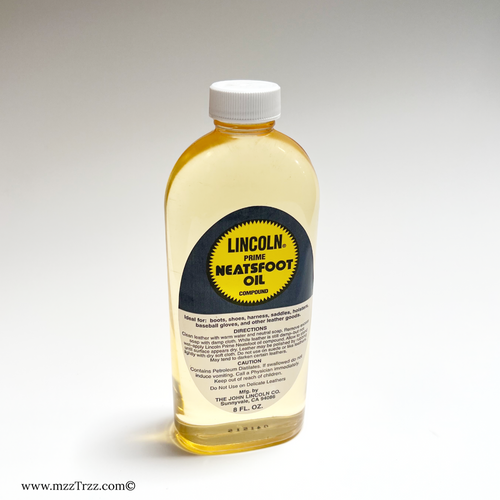 Leather Care - Lincoln - Prime Neatsfoot Oil – mzz T rzz