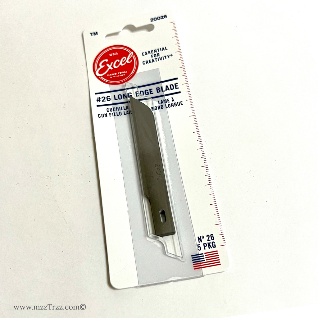 Tools - Excel Blades - #26 Long Edge Whittling Blade