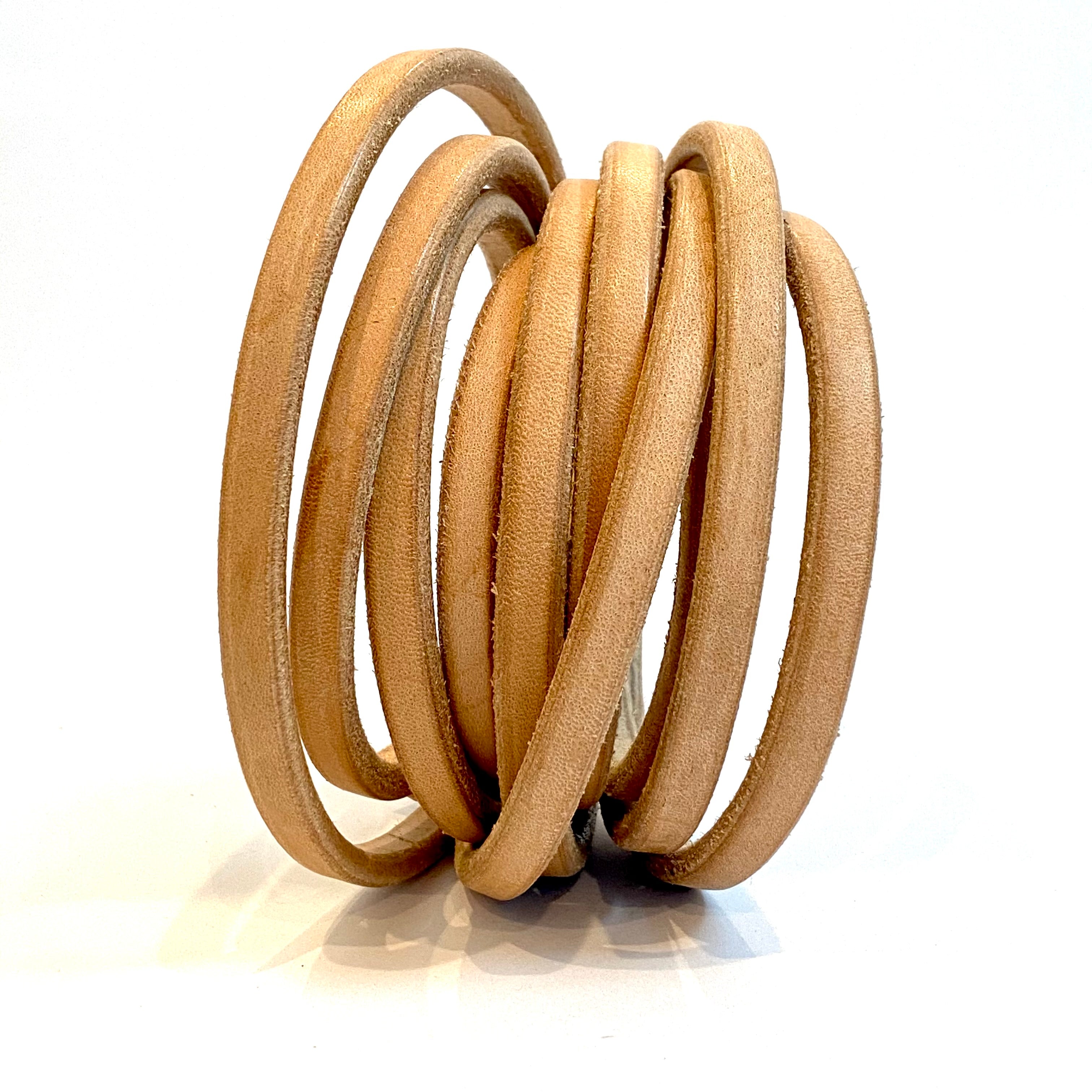 Shoemaking - Component - Leather Rope Cord - Belting by the Foot