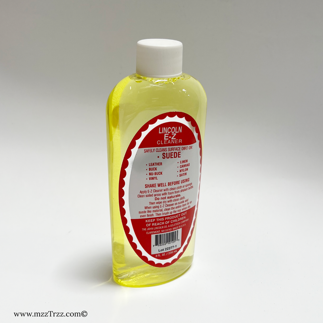 Leather Care - Lincoln - EZ Shoe & Leather Cleaner