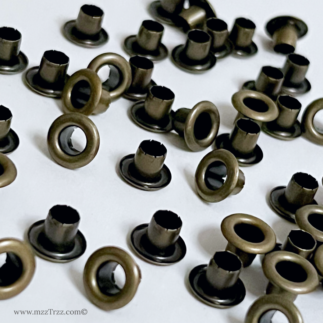 Shoemaking - Component - Eyelets - AA Scored - Plated Finishes