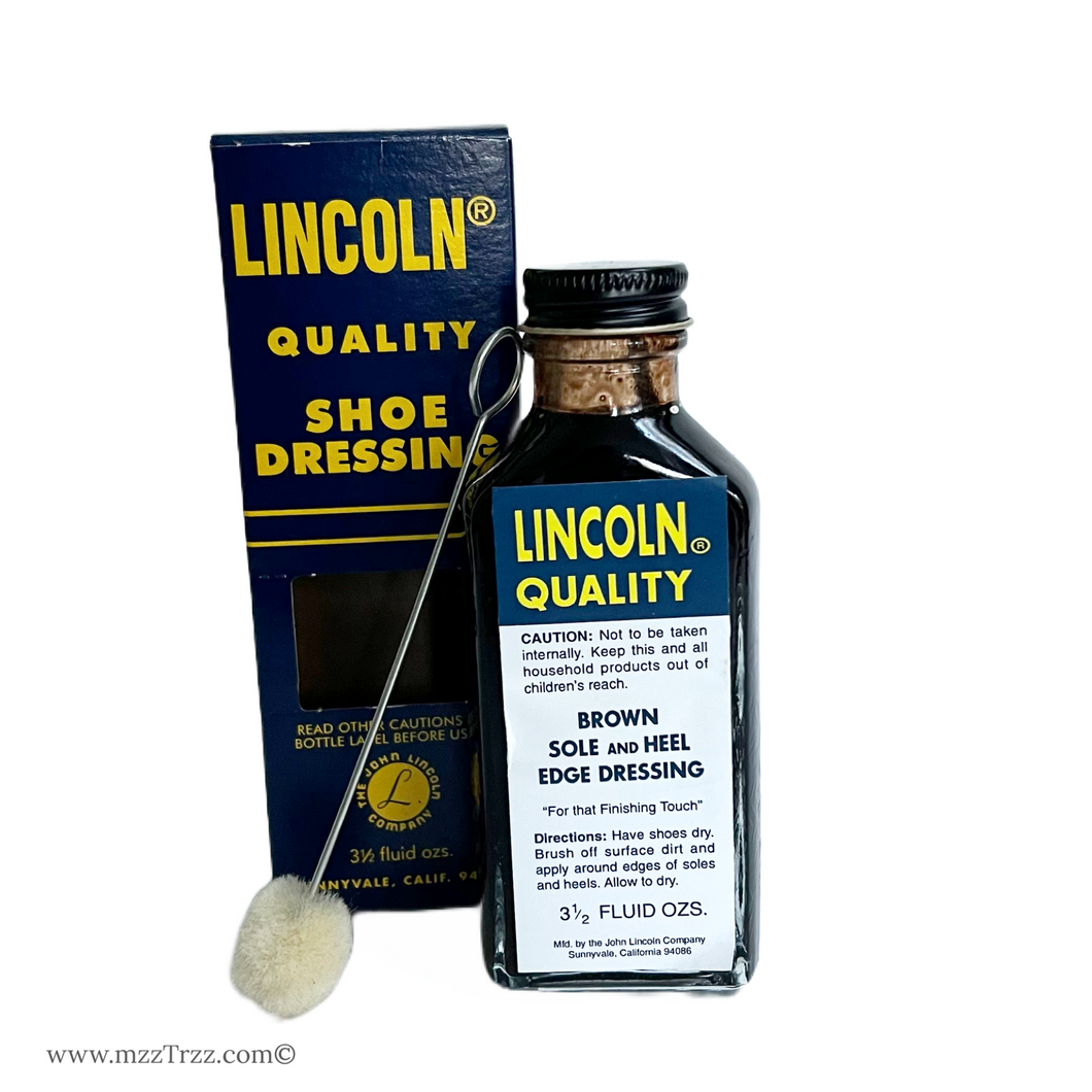 Leather Care - Lincoln - Sole & Heel Dressing
