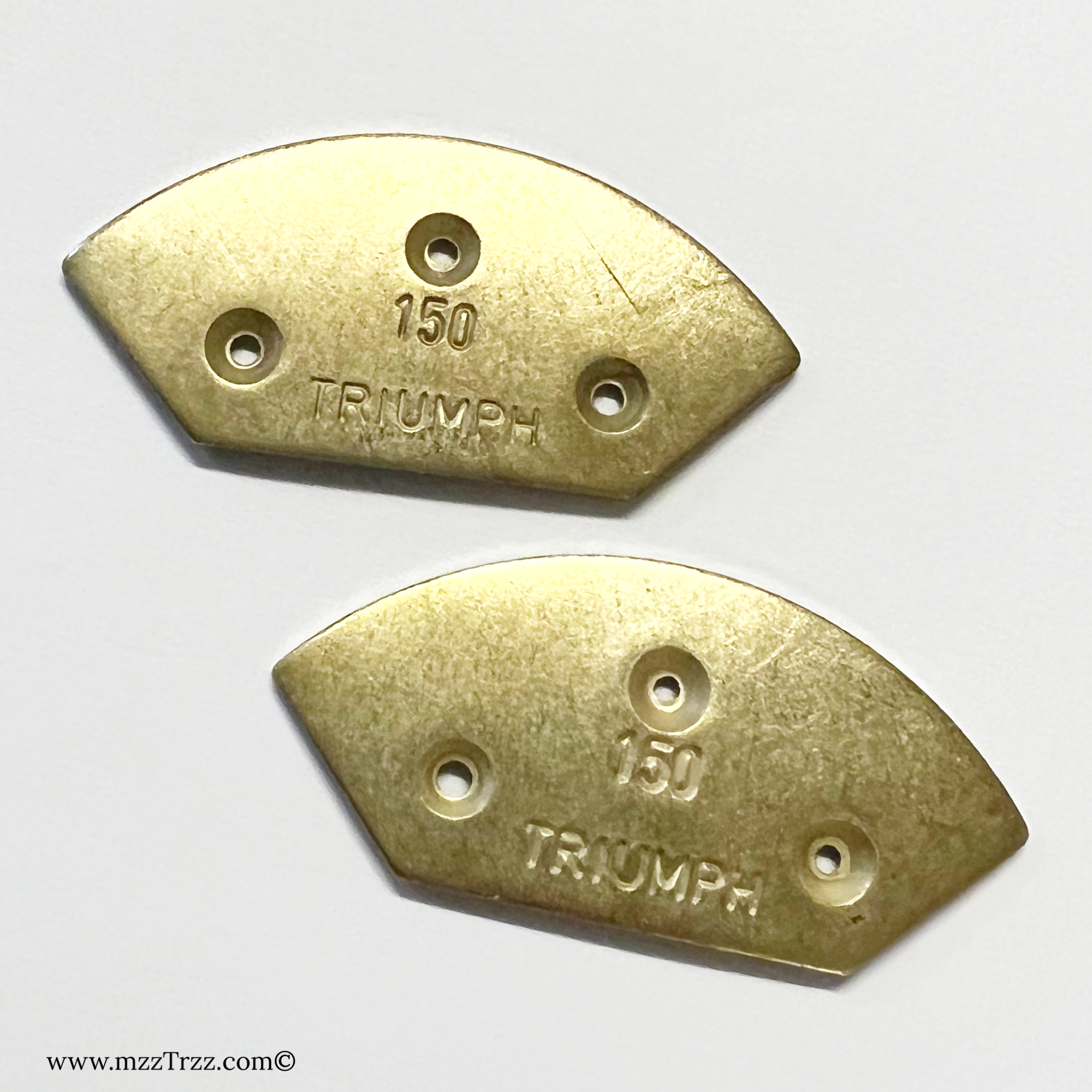 Shoemaking - Component - C.S. Osborne - Heel Plate - Triumph Boulevard