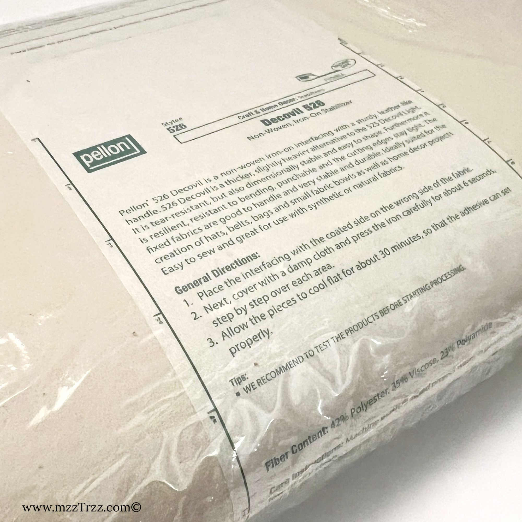 Material - Interfacing Fusible - Pellon® - 526 Decovil