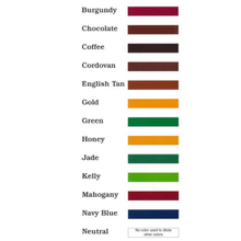 Load image into Gallery viewer, Angelus Leather Dye Color Card 2
