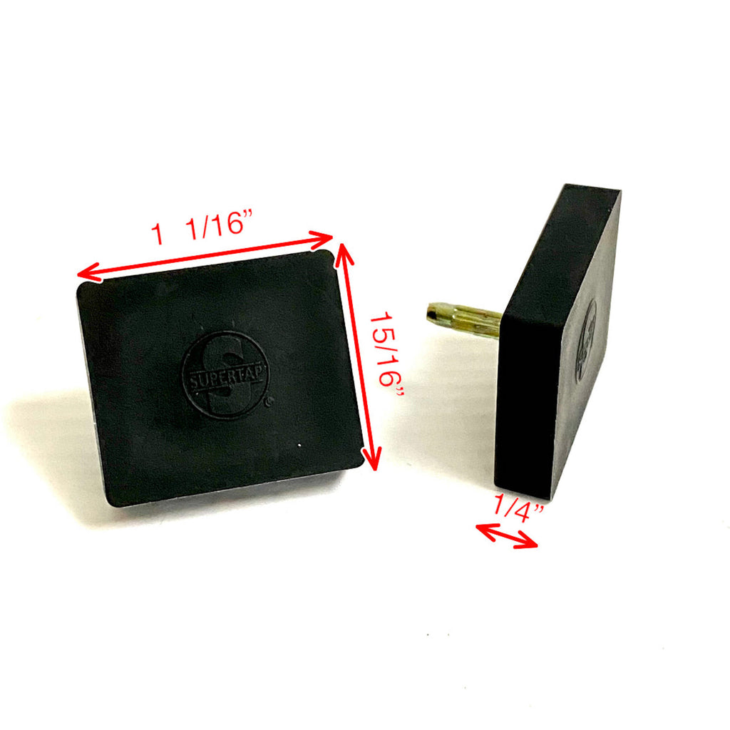 Shoemaking - Heels - Heel Tips - Supertap - Size 27 - Pair